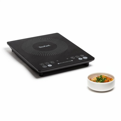 Плитка настільна Tefal індукційна Everyday Slim, комфорок - 1 на 2.1кВт, керування - сенсорне, пррограм - 6, чорний (IH2108E1) Плитка настільна Tefal індукційна Everyday Slim, комфорок - 1 на 2.1кВт, керування - сенсорне, пррограм - 6, чорний (IH2108E1)