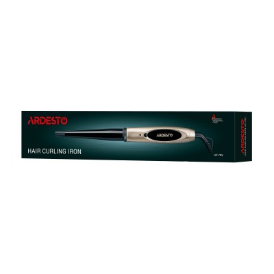 Плойка Ardesto HC-705, 30Вт, >200С, конусна, кераміка, чорний Плойка Ardesto HC-705, 30Вт, >200С, конусна, кераміка, чорний