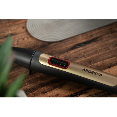 Плойка Ardesto HC-726G, 35Вт, D -13mm, >200С, для афрокудрів, кераміка, чорний Плойка Ardesto HC-726G, 35Вт, D -13mm, >200С, для афрокудрів, кераміка, чорний