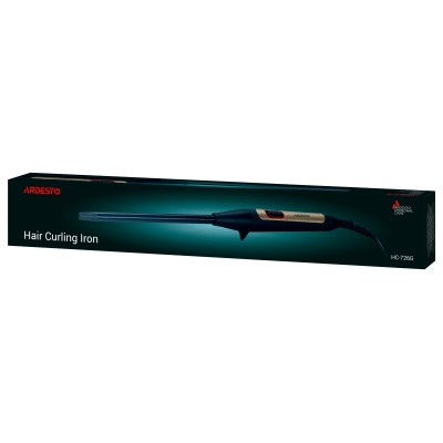 Плойка Ardesto HC-726G, 35Вт, D -13mm, >200С, для афрокудрів, кераміка, чорний Плойка Ardesto HC-726G, 35Вт, D -13mm, >200С, для афрокудрів, кераміка, чорний