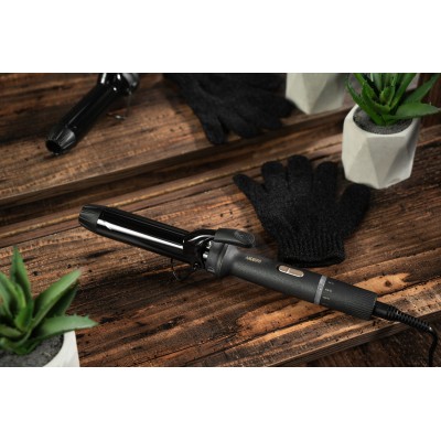 Плойка Ardesto HC-730G, 45Вт, D -32mm, 90-180C, кераміка, чорний