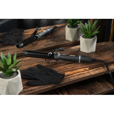 Плойка Ardesto HC-730G, 45Вт, D -32mm, 90-180C, кераміка, чорний