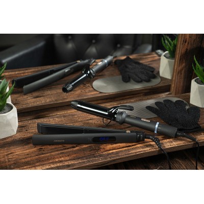 Плойка Ardesto HC-730G, 45Вт, D -32mm, 90-180C, кераміка, чорний