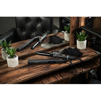 Плойка Ardesto HC-730G, 45Вт, D -32mm, 90-180C, кераміка, чорний