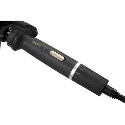 Плойка Ardesto HC-730G, 45Вт, D -32mm, 90-180C, кераміка, чорний
