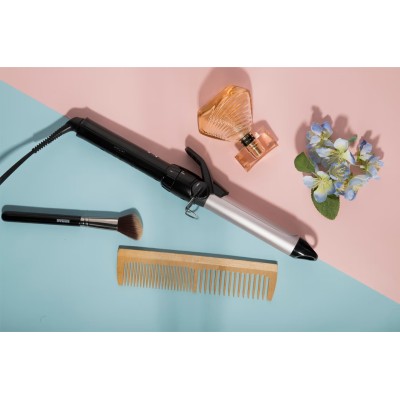 Плойка Babyliss, 300Вт, темп.режимів-10, D -25mm, 110-180С, метал, чорний (C325E) Плойка Babyliss, 300Вт, темп.режимів-10, D -25mm, 110-180С, метал, чорний (C325E)