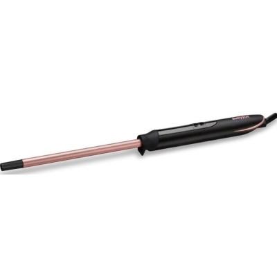 Плойка Babyliss, 48Вт, темп.режимів-6, D -10mm, 160-210С, кераміка, чорно-золотий (C449E)
