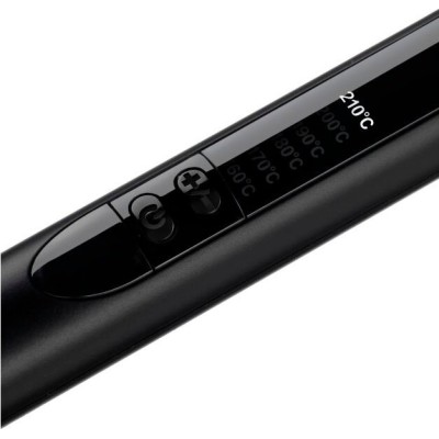 Плойка Babyliss, 48Вт, темп.режимів-6, D -10mm, 160-210С, кераміка, чорно-золотий (C449E)
