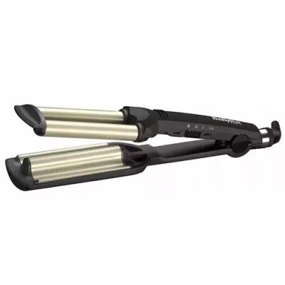 Плойка Babyliss, гофре , темп.режимів-3, 160-200С, природні хвилі, кераміка, чорний (C260E) Плойка Babyliss, гофре , темп.режимів-3, 160-200С, природні хвилі, кераміка, чорний (C260E)