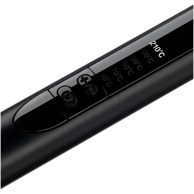 Плойка Babyliss, конусна, 64Вт, темп.режимів-6, D -13-25mm, 160-210С, кераміка, чорно-золотий (C454E)