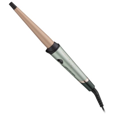 Плойка Remington Botanicals, конусна, 43Вт, темп.режимів-10, D-13-25mm, 130-210С, іонізація, кераміка, сіро-зелений (CI5860) Плойка Remington Botanicals, конусна, 43Вт, темп.режимів-10, D-13-25mm, 130-210С, іонізація, кераміка, сіро-зелений (CI5860)
