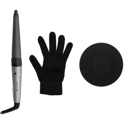 Плойка Remington ProLuxe, конусна, темп.режимів-9, D-19-32mm, 130-210С, кераміка, сріблястий (CI98X8) Плойка Remington ProLuxe, конусна, темп.режимів-9, D-19-32mm, 130-210С, кераміка, сріблястий (CI98X8)