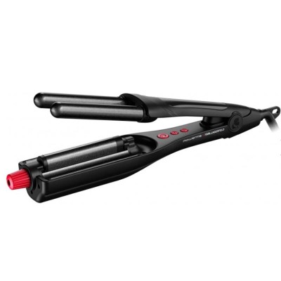 Плойка Rowenta Karl Lagerfeld Waves Addict Hair Waver, для волн , >230Вт, темп.режимів-6, 120-210С, обертання, кераміка, чорний Плойка Rowenta Karl Lagerfeld Waves Addict Hair Waver, для волн , >230Вт, темп.режимів-6, 120-210С, обертання, кераміка, чорний