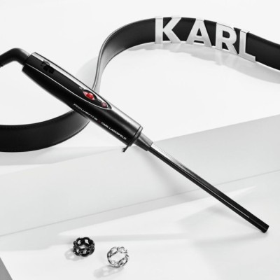 Плойка Rowenta x Karl Lagerfeld Curls Forever, 25Вт, темп.режимів-1, D -10mm, >180С, турмалін, чорний (CF311LF0) Плойка Rowenta x Karl Lagerfeld Curls Forever, 25Вт, темп.режимів-1, D -10mm, >180С, турмалін, чорний (CF311LF0)