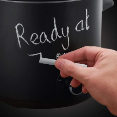 Повільноварка Russell Hobbs ChalkBoard, 200Вт, чаша-3.5л, механічне керув., нерж. сталь, чорний (24180-56) Повільноварка Russell Hobbs ChalkBoard, 200Вт, чаша-3.5л, механічне керув., нерж. сталь, чорний (24180-56)