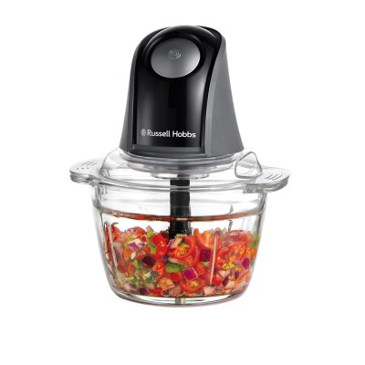 Подрібнювач Russell Hobbs Desire Matte Charcoal, 200Вт, чаша-500мл, скло, корпус-пластик, чорний Подрібнювач Russell Hobbs Desire Matte Charcoal, 200Вт, чаша-500мл, скло, корпус-пластик, чорний