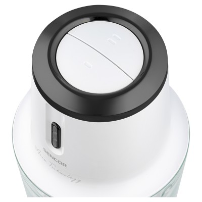 Подрібнювач Sencor Accu technology, 200Вт, чаша-500мл, скло, безпровідний, USB-C, білий (SCB9001GY) Подрібнювач Sencor Accu technology, 200Вт, чаша-500мл, скло, безпровідний, USB-C, білий (SCB9001GY)