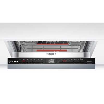 Посудомийна машина Bosch вбудована, 10компл., A+, 45см, дисплей, 3й кошик, білий (SPV4HMX65K) Посудомийна машина Bosch вбудована, 10компл., A+, 45см, дисплей, 3й кошик, білий (SPV4HMX65K)