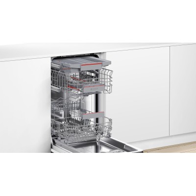 Посудомийна машина Bosch вбудована, 10компл., A+, 45см, дисплей, 3й кошик, білий (SPV4HMX65K) Посудомийна машина Bosch вбудована, 10компл., A+, 45см, дисплей, 3й кошик, білий (SPV4HMX65K)