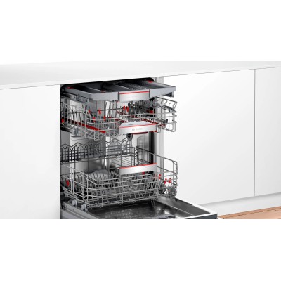 Посудомийна машина Bosch вбудована, 14компл., A+++, 60см, дисплей, 3й кошик, Zeolith, білий (SMV8ZCX07E) Посудомийна машина Bosch вбудована, 14компл., A+++, 60см, дисплей, 3й кошик, Zeolith, білий (SMV8ZCX07E)