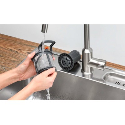 Посудомийна машина Electrolux вбудована, 10компл., A++, 45см, дисплей, інвертор, 3й кошик, чорний (ETM43211L) Посудомийна машина Electrolux вбудована, 10компл., A++, 45см, дисплей, інвертор, 3й кошик, чорний (ETM43211L)