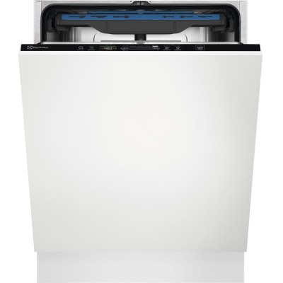 Посудомийна машина Electrolux вбудована, 14компл., A++, 60см, дисплей, інвертор, 3й кошик, чорний (EMG48200L)