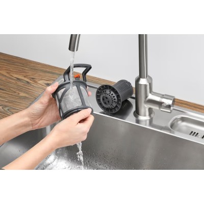 Посудомийна машина Electrolux, 14компл., A+++, 60см, дисплей, інвертор, 3й кошик, білий (SEM94830SW)