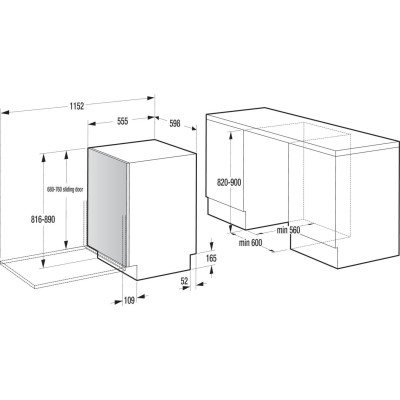 Посудомийна машина Gorenje вбудовувана, 16компл., A+++, 60см, інвертор,Wi-Fi, AquaStop, сенсорн.упр, 3и кошики, білий (GV673A65) Посудомийна машина Gorenje вбудовувана, 16компл., A+++, 60см, інвертор,Wi-Fi, AquaStop, сенсорн.упр, 3и кошики, білий (GV673A65)