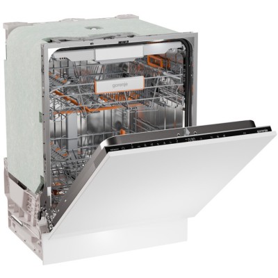 Посудомийна машина Gorenje вбудовувана, 16компл., A+++, 60см, інвертор,Wi-Fi, AquaStop, сенсорн.упр, 3и кошики, білий (GV673B66) Посудомийна машина Gorenje вбудовувана, 16компл., A+++, 60см, інвертор,Wi-Fi, AquaStop, сенсорн.упр, 3и кошики, білий (GV673B66)