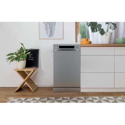 Посудомийна машина Gorenje, 11компл., A+++, 45см, дисплей, 3 кошика, AquaStop, Інвертор, сірий (GS541D10X)