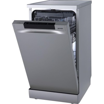 Посудомийна машина Gorenje, 11компл., A+++, 45см, дисплей, 3 кошика, AquaStop, Інвертор, сірий (GS541D10X)