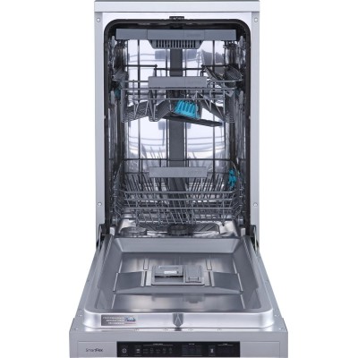 Посудомийна машина Gorenje, 11компл., A+++, 45см, дисплей, 3 кошика, AquaStop, Інвертор, сірий (GS541D10X)