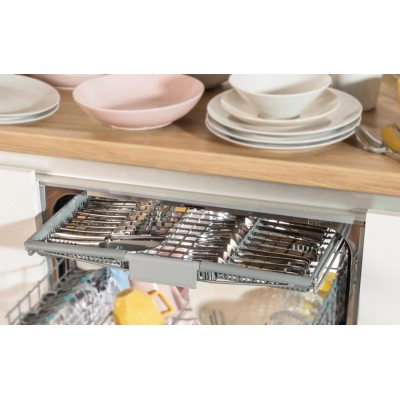 Посудомийна машина Gorenje, 16компл., A+++, 60см, дисплей, 3 кошика, AquaStop, сірий (GS643D90X)