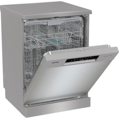 Посудомийна машина Gorenje, 16компл., A+++, 60см, дисплей, 3 кошика, AquaStop, сірий (GS643D90X)