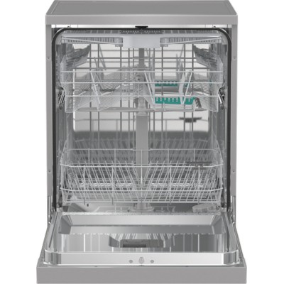 Посудомийна машина Gorenje, 16компл., A+++, 60см, дисплей, 3 кошика, AquaStop, сірий (GS643D90X)