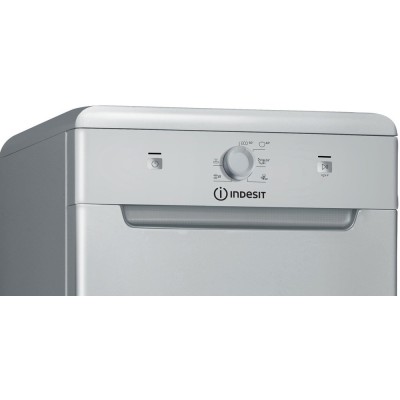 Посудомийна машина Indesit, 10компл., A+, 45см, сріблястий (DSCFE1B10SRU) Посудомийна машина Indesit, 10компл., A+, 45см, сріблястий (DSCFE1B10SRU)