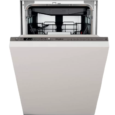 Посудомийна машина Whirlpool вбудована, 10компл., A+++, 45см, дисплей, інвертор, 3й кошик, білий (WSIO3O34PFEX) Посудомийна машина Whirlpool вбудована, 10компл., A+++, 45см, дисплей, інвертор, 3й кошик, білий (WSIO3O34PFEX)
