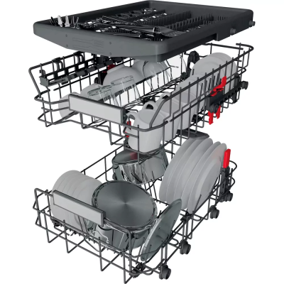 Посудомийна машина Whirlpool вбудована, 10компл., A+++, 45см, дисплей, інвертор, 3й кошик, білий (WSIO3O34PFEX) Посудомийна машина Whirlpool вбудована, 10компл., A+++, 45см, дисплей, інвертор, 3й кошик, білий (WSIO3O34PFEX)