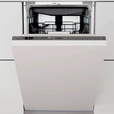 Посудомийна машина Whirlpool вбудована, 10компл., A+++, 45см, дисплей, інвертор, 3й кошик, білий (WSIO3O34PFEX) Посудомийна машина Whirlpool вбудована, 10компл., A+++, 45см, дисплей, інвертор, 3й кошик, білий (WSIO3O34PFEX)