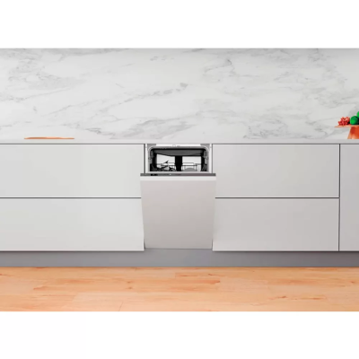 Посудомийна машина Whirlpool вбудована, 10компл., A+++, 45см, дисплей, інвертор, 3й кошик, білий (WSIO3O34PFEX) Посудомийна машина Whirlpool вбудована, 10компл., A+++, 45см, дисплей, інвертор, 3й кошик, білий (WSIO3O34PFEX)