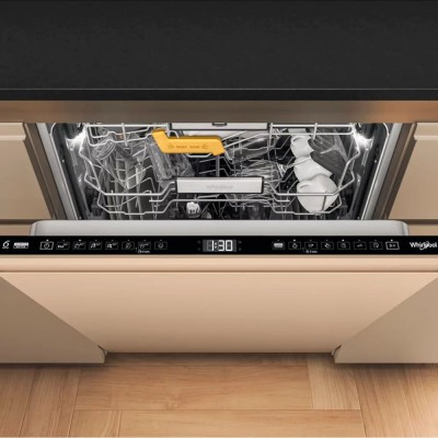 Посудомийна машина Whirlpool вбудована, 14компл., A+++, 60см, дисплей, 3й кошик, білий (W8IHF58TU)