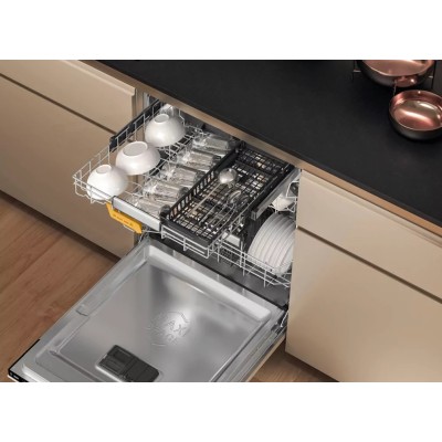 Посудомийна машина Whirlpool вбудована, 14компл., A+++, 60см, дисплей, 3й кошик, білий (W8IHF58TU)