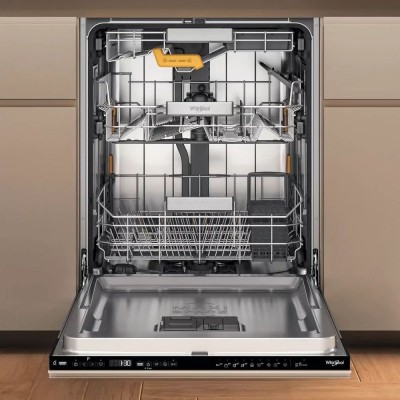 Посудомийна машина Whirlpool вбудована, 14компл., A+++, 60см, дисплей, 3й кошик, білий (W8IHP42L)