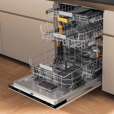 Посудомийна машина Whirlpool вбудована, 14компл., A+++, 60см, дисплей, 3й кошик, білий (W8IHP42L)