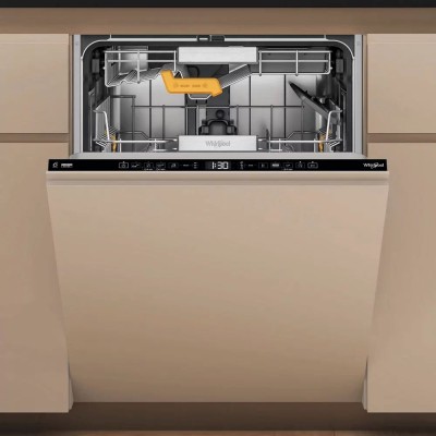 Посудомийна машина Whirlpool вбудована, 14компл., A+++, 60см, дисплей, 3й кошик, білий (W8IHT58T)