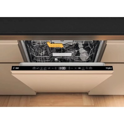 Посудомийна машина Whirlpool вбудована, 14компл., A+++, 60см, дисплей, 3й кошик, білий (W8IHT58T)