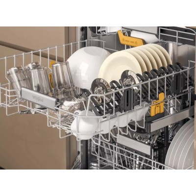 Посудомийна машина Whirlpool вбудована, 14компл., A+++, 60см, дисплей, 3й кошик, білий (W8IHT58T)