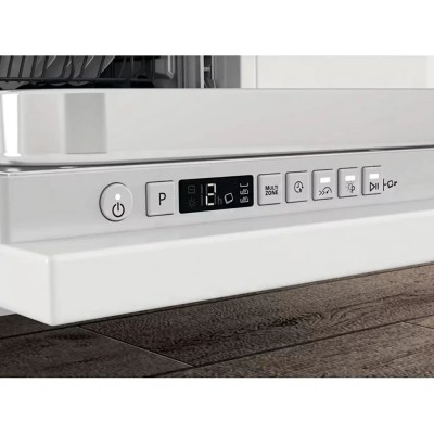 Посудомийна машина Whirlpool вбудована, 14компл., A+++, 60см, дисплей, 3й кошик, білий (WIC3C34PFES)