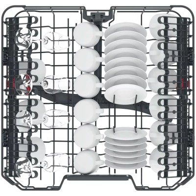 Посудомийна машина Whirlpool вбудована, 14компл., A+++, 60см, дисплей, 3й кошик, білий (WIC3C34PFES)