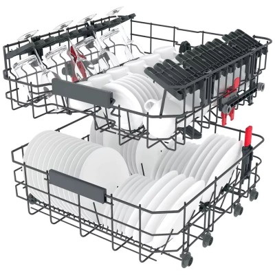 Посудомийна машина Whirlpool вбудована, 14компл., A+++, 60см, дисплей, інвертор, 3й кошик, білий (WIC3C33PFE) Посудомийна машина Whirlpool вбудована, 14компл., A+++, 60см, дисплей, інвертор, 3й кошик, білий (WIC3C33PFE)